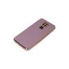 Xiaomi Redmi Note 9 Kılıf Volet Silikon - Mor
