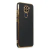 Xiaomi Redmi Note 9 Kılıf Volet Silikon - Siyah