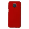 Xiaomi Redmi Note 9 Pro Kılıf Nano İçi Kadife Silikon - Kırmızı