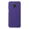 Xiaomi Redmi Note 9 Pro Kılıf Nano İçi Kadife Silikon - Mor