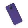 Xiaomi Redmi Note 9 Pro Kılıf Nano İçi Kadife Silikon - Mor
