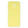 Xiaomi Redmi Note 9 Pro Kılıf Nano İçi Kadife Silikon - Sarı