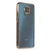 Xiaomi Redmi Note 9 Pro Kılıf Razer Lensli Silikon - Gold