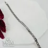 Rodyum Zirkon Taşlı Pirinç Bileklikler 19 Cm - Kbl0053