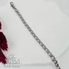 Rodyum Pirinç Bileklikler 19,5 Cm - Kbl0056