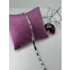 Rodyum Zirkon Taşlı Pirinç Zirkon Bileklikler 17 Cm  - Kbl0343