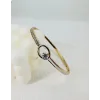 Zirkon Taşlı Pirinç  Xuping Bileklik 5.7 Mm - Kbl0209