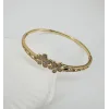 Zirkon Taşlı Pirinç  Xuping Bileklik 6.00 Mm - Kbl0193