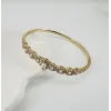 Zirkon Taşlı Pirinç  Xuping Bileklik 5.8 Mm - Kbl0206