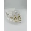 Zirkon Taşlı Pirinç Zirkon Küpe - Kp00355