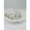 Zirkon Taşlı Pirinç Zirkon Küpe - Kp00331