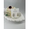Zirkon Taşlı Pirinç Zirkon Küpe - Kp00313