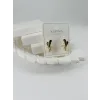 Zirkon Taşlı Pirinç Zirkon Küpe - Kp00310