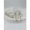 Zirkon Taşlı Pirinç Zirkon Küpe - Kp00363