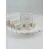 Zirkon Taşlı Pirinç Zirkon Küpe - Kp00323