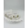 Zirkon Taşlı Pirinç Zirkon Küpe - Kp00318