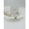 Rodyum Zirkon Taşlı Pirinç Zirkon Küpe - Kp00343