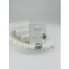 Rodyum Zirkon Taşlı Pirinç Zirkon Küpe - Kp00315