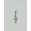 Yılan Detaylı Göbek Piercing - Pg0070