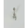 Yılan Detaylı Göbek Piercing - Pg0056