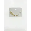 Yıldız Detaylı Altılı Küpe - Kp00603