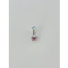Yıldız Detaylı Göbek Piercing - Pg0029