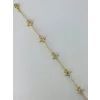    Zirkon Taşlı Pirinç Bileklikler 17+4 Cm  - Kbl0385