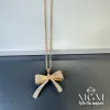 Zirkon Taşlı Fiyonk Kolye - Kl0019