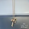 Zirkon Taşlı Fiyonk Kolye - Kl0023