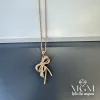 Zirkon Taşlı Fiyonk Kolye - Kl0021