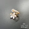 Zirkon Taşlı Pirinç Küpeler - Kp00124
