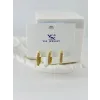 Zirkon Taşlı Pirinç Zirkon Küpe - Kp00418