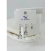 Zirkon Taşlı Üçlü Kombin Küpe - Kp00082