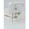 Zirkon Taşlı Üçlü Kombin Küpe - Kp00064