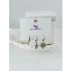 Zirkon Taşlı Üçlü Kombin Küpe - Kp00431