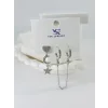 Zirkon Taşlı Üçlü Kombin Küpe - Kp00062