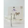 Zirkon Taşlı Üçlü Kombin Küpe - Kp00420