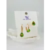 Zirkon Taşlı Üçlükombin Küpe - Kp00381