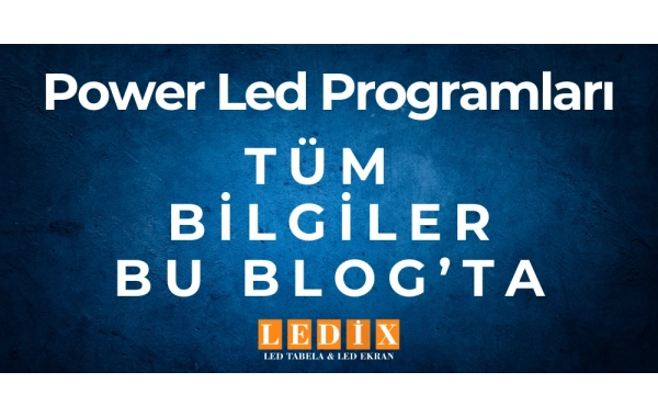 Led Tabela Programları