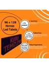 96 x 128 Kırmızı Led Tabela Kayan Yazı