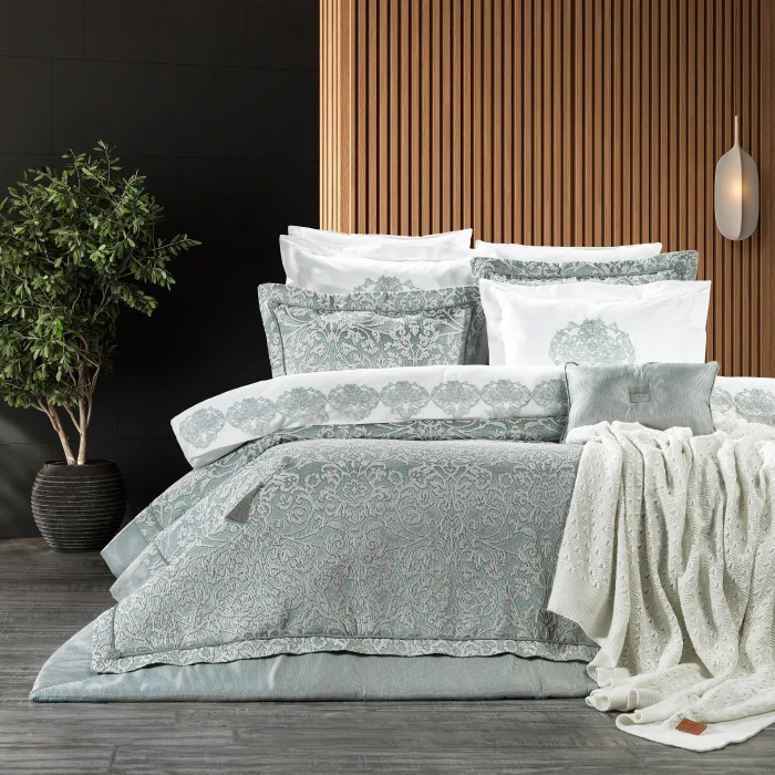 Zebra Casa Anastasia Trikolu 11 Parça Çeyiz Seti-Mint