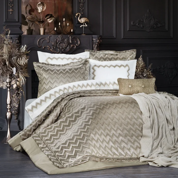 Zebra Casa Eline 11 Parça Trikolu Çeyiz Seti-Bej