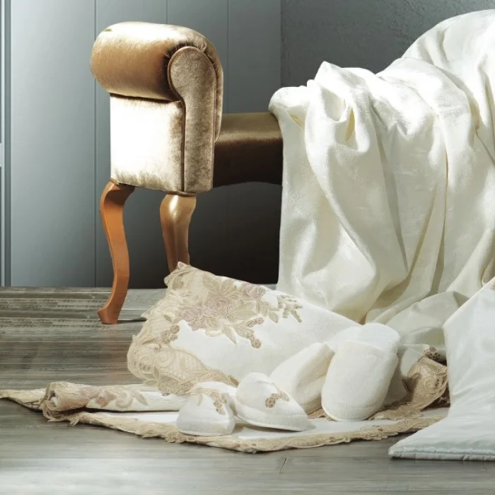 Zebra Casa Flora 2Li Paspas Takımı-KRem/Capp.