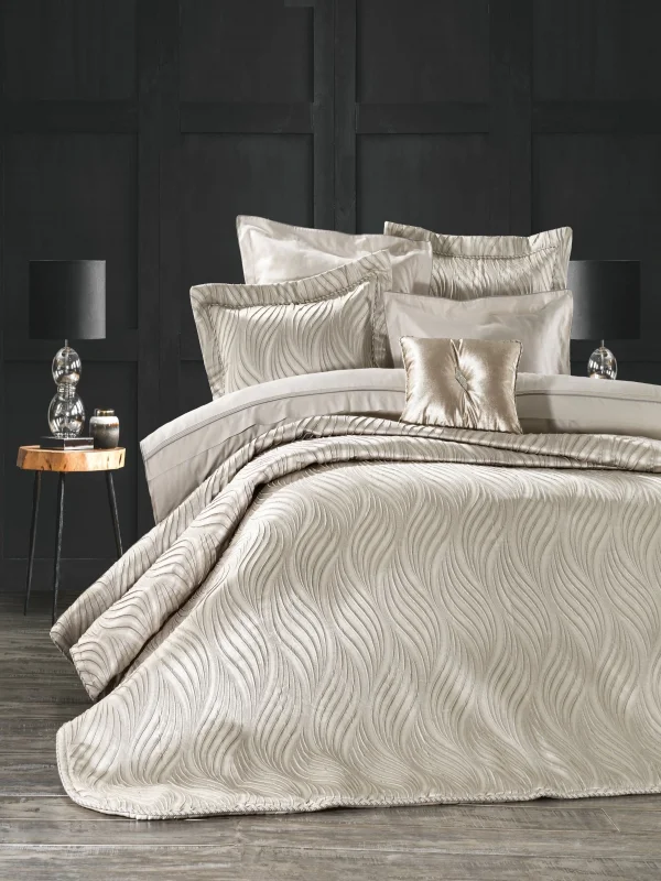 Zebra Casa Perla 10 Parça Çeyiz Seti-Gri