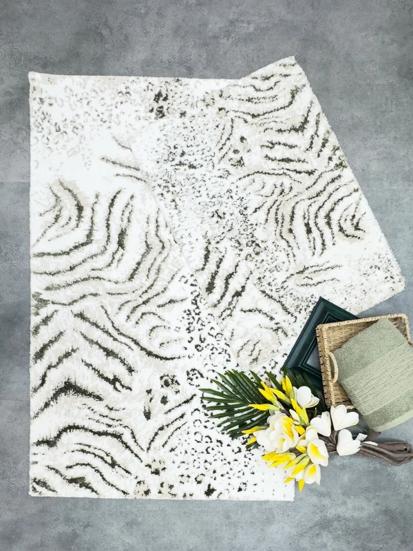 Zebra Casa Pole 2Li Paspas Takımı-Ekru/Bej/Yeşil