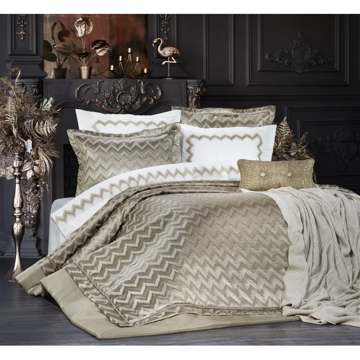 Zebra Casa Eline 11 Parça Trikolu Çeyiz Seti-Bej