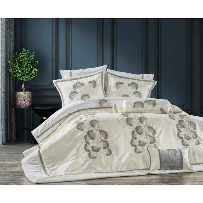 Zebra Casa Mila 5 Parça Yatak Örtüsü