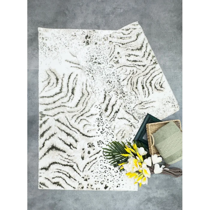 Zebra Casa Pole 2Li Paspas Takımı-Ekru/Bej/Yeşil