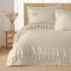 Zebra Casa Daisy Pike Takımı Çift Kişilik-Bej