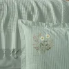 Zebra Casa Daisy Pike Takımı Çift Kişilik-Mint